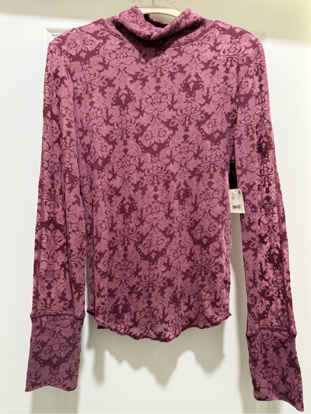 NWT Free People You And I Long Sleeve Mockneck Thermal
Açaí Purple